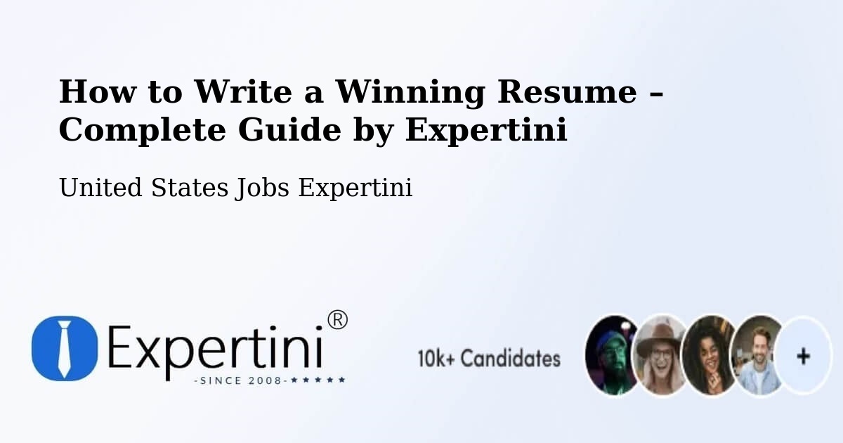 Resume Writing Guide for Job Seekers – Gurnee - Gurnee, United States Jobs Expertini